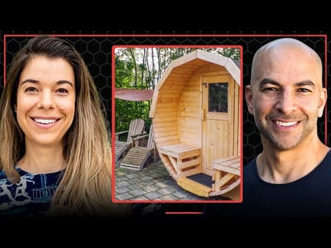 What are the brain benefits of sauna use? | Peter Attia and Rhonda Patrick thumbnail