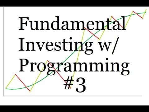 Price to Book Ratio Example - Using Programming for Fundamental Investing Part 3 thumbnail
