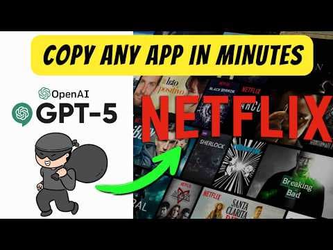 Netflix CLONE with GPT5 + RORK. Getting too easy... thumbnail