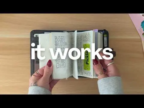 My Pocket Notebook System (finally feeling organized) thumbnail