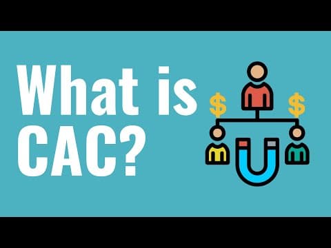 What is CAC? Customer Acquisition Costs Explained for Beginners thumbnail
