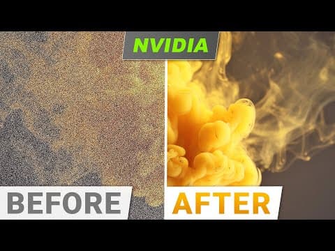 NVIDIA’s New AI: Ray Tracing From 10,000 Images! thumbnail