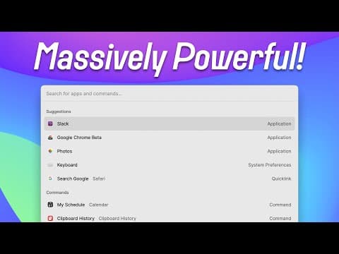 😲 Raycast is an insanely powerful Mac app thumbnail