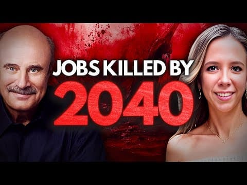 I Told Dr. Phil ALL Jobs Will Be Gone by 2040 - Here’s What I Really Meant thumbnail