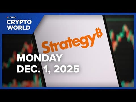 Strategy cuts full-year bitcoin yield and profit outlook amid crypto pullback: CNBC Crypto World thumbnail