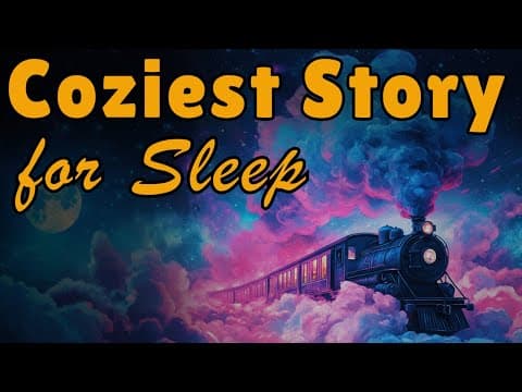 The COZIEST RAINY Sleepy Story EVER 😴 Teddy Bears and Trains in the World Above | FALL ASLEEP FAST thumbnail
