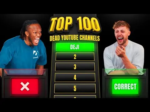 SIDEMEN GUESS THE TOP 100... thumbnail