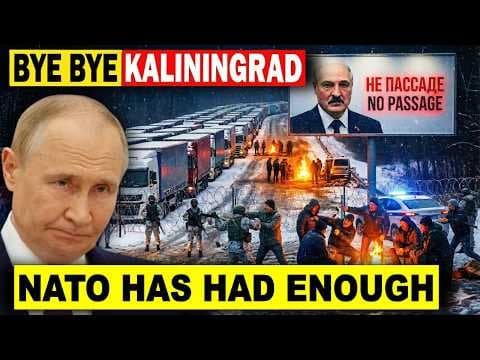 Russia's Baltic Link Is Gone—Lukashenko's "Fatal Blunder "Triggers EU to Full Rail Shutdown! thumbnail