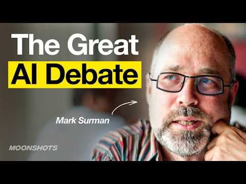 Should AI Be Open Sourced? The Debate That Will Shape Everything w/ Mark Surman | EP #136 thumbnail
