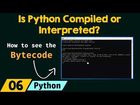 Is Python Compiled or Interpreted? thumbnail