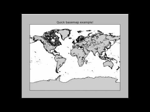 Geographical Plotting with Python Part 2 - Some customization thumbnail
