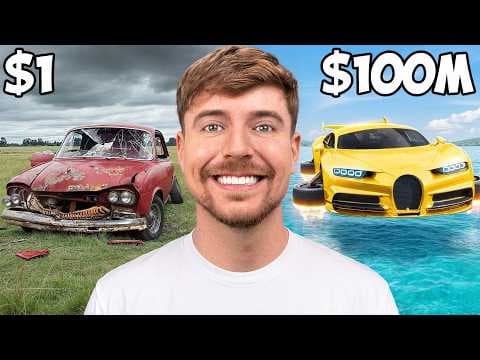 What Happens When You Drive a $1 vs $100 Million Car? thumbnail