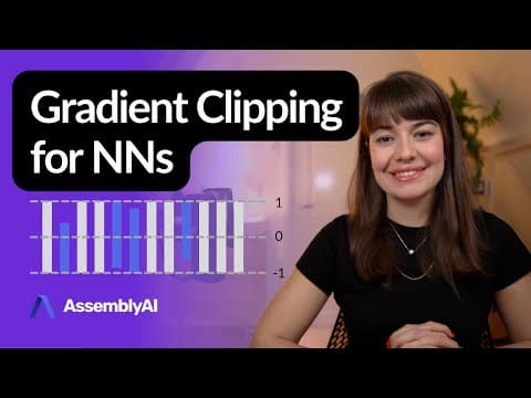 Gradient Clipping for Neural Networks | Deep Learning Fundamentals thumbnail