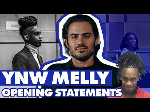 LIVE! Real Lawyer Reacts: YNW Melly Trial Opening Statements thumbnail