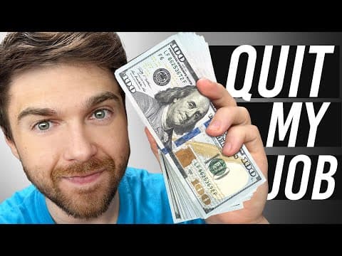 I Quit My Job On $1 Million Dollars | My Dividend Strategy thumbnail