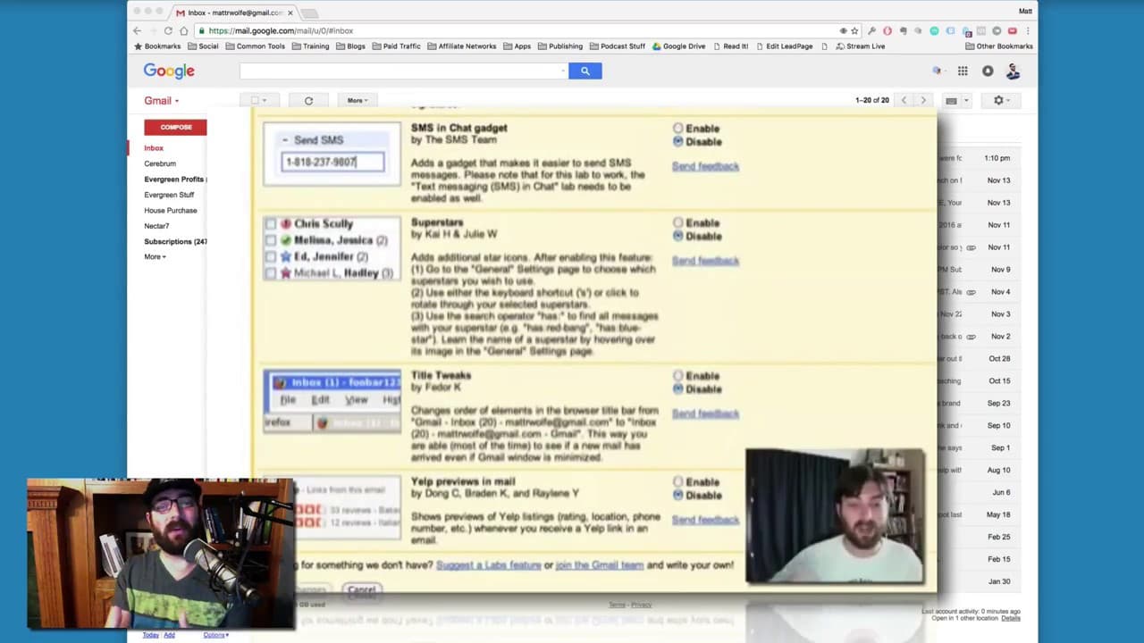 YouTube video player