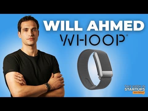 Whoop CEO Will Ahmed on the “Quantified Self” movement, product design & more | E1786 thumbnail