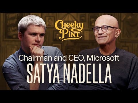 Satya Nadella describes how lessons from Microsoft’s history apply to today’s boom thumbnail