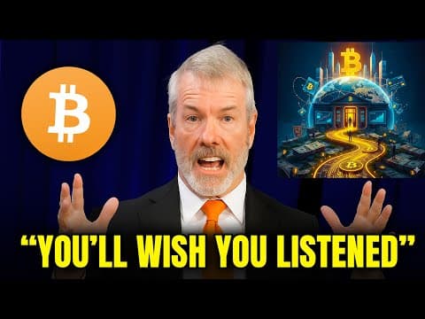 Michael Saylor - "I've COMPLETELY Changed My 2026 Prediction for Bitcoin! Here's Why" thumbnail