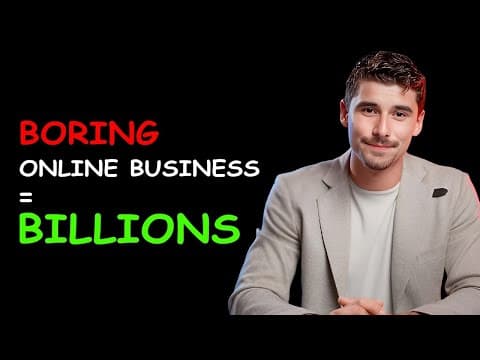 Boring Businesses That Make More Than Your Favorite Startups thumbnail