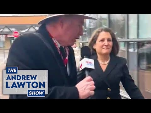 Rebel News suing Chrystia Freeland over reporter’s arrest (ft. Ezra Levant) thumbnail