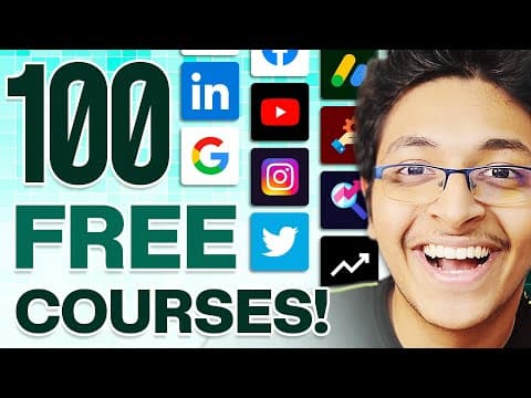 100+ FREE Courses with Certificates!🔥 Learn HIGH Paying Skills for FREE! thumbnail