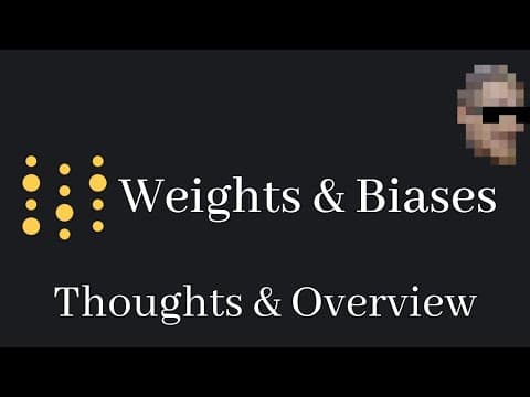 Better tracking for your deep learning training - Wandb.ai (Weights & Biases) thumbnail
