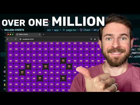 Rendering ONE MILLION buttons on a single page (with realtime updates) thumbnail
