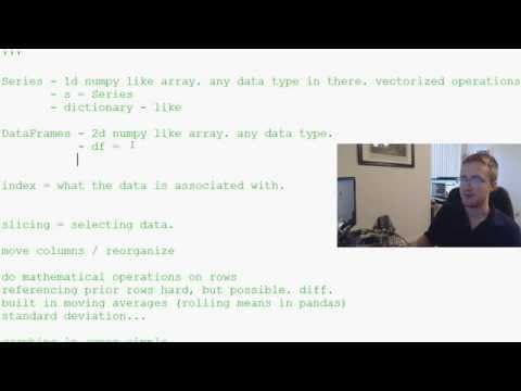 What Are Key Pandas Terms Like Series and Data Frame? thumbnail