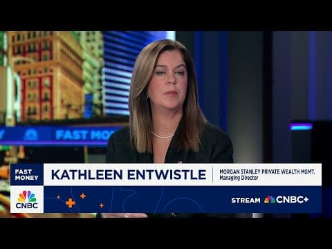 Morgan Stanley's Kathleen Entwistle talks positioning your portfolio ahead of the new year thumbnail
