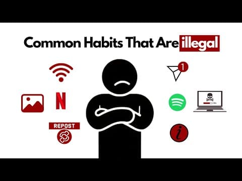 12 illegal Things You Do Every Day Without Realizing thumbnail