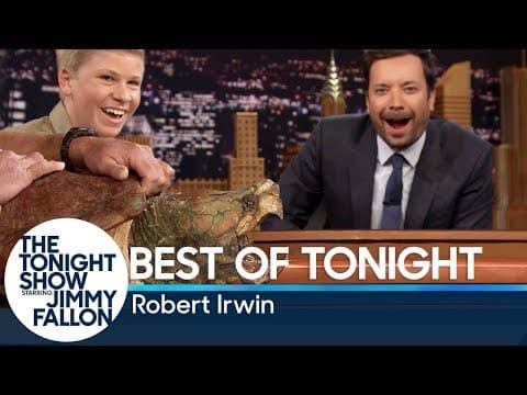 Best of Robert Irwin on The Tonight Show thumbnail