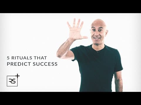 5 Rituals That Predict Success | Robin Sharma thumbnail