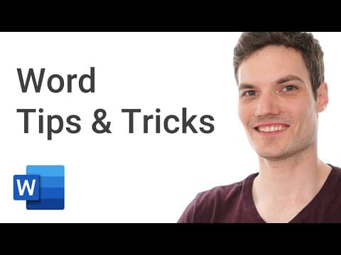 Top 15 Microsoft Word Tips & Tricks thumbnail