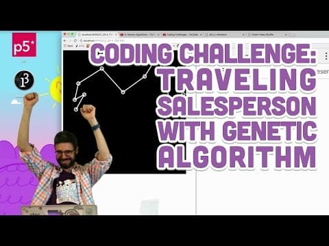 Coding Challenge #35.4: Traveling Salesperson with Genetic Algorithm thumbnail
