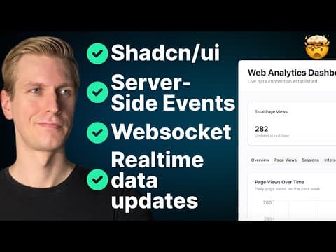The Ultimate Next.js Dashboard Stack (Shadcn, WebSocket / SSE, OLTP / OLAP Database) thumbnail