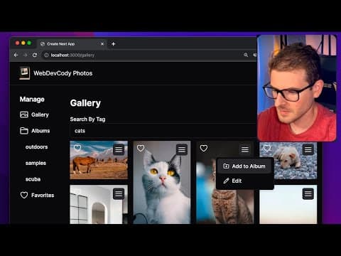 How to Create a Photo Album App with Next.js and Cloudinary? thumbnail