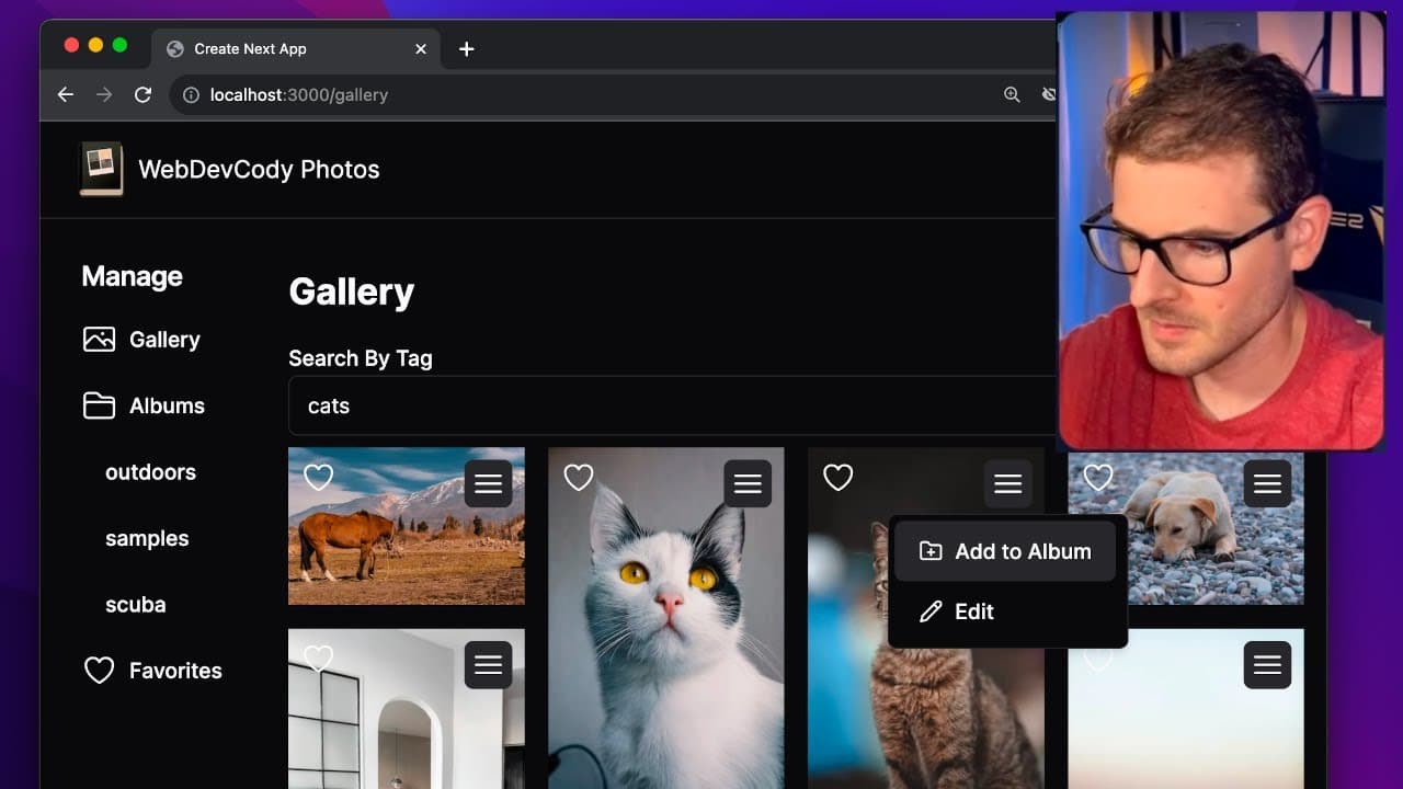 YouTube video player
