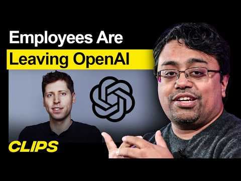 Why Everyone Is Leaving OpenAI | MOONSHOTS thumbnail