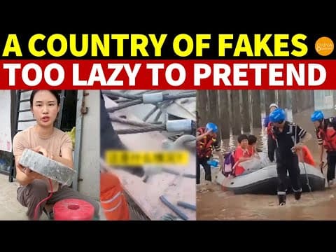 A Country of Fakes, Too Lazy to Pretend! Exploding Extinguishers, Snapping Rebar, Cement Cables thumbnail