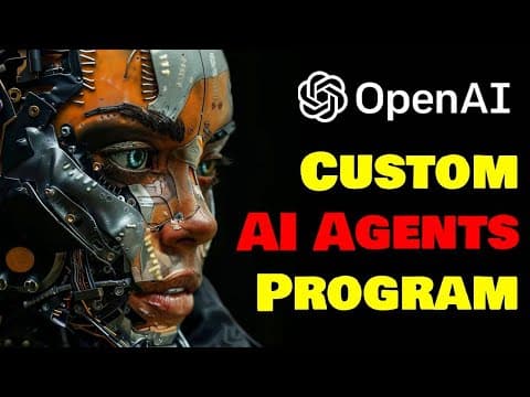 What Are OpenAI's Custom AI Models for Businesses? thumbnail
