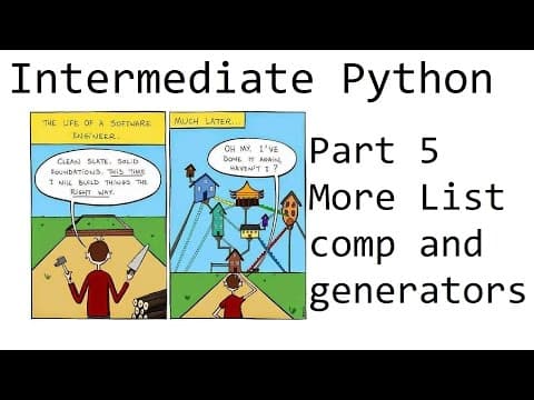 How to Use List Comprehensions and Generators in Python thumbnail