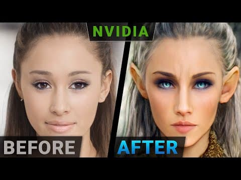 How Can NVIDIA's AI Generate and Edit Human Faces? thumbnail