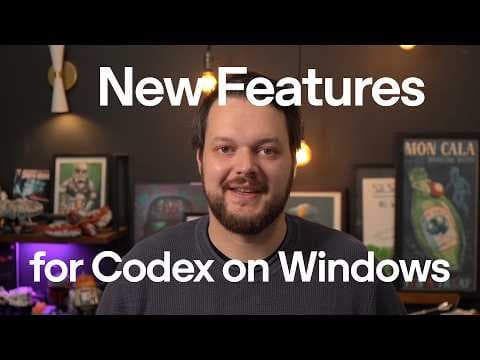 Windows Computer Use and mobile access for Codex thumbnail