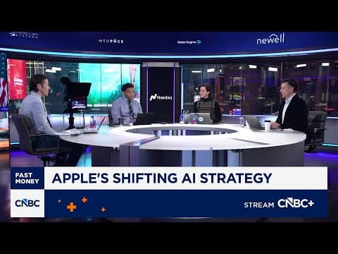 'Fast Money' traders react to Apple's shift in its AI strategy thumbnail