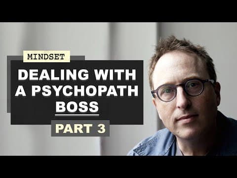 How to Handle a Psychopathic Boss Effectively thumbnail