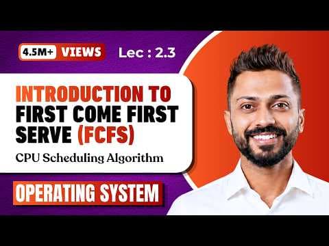 How Does FCFS CPU Scheduling Work With Examples? thumbnail