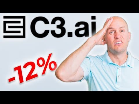 Why This AI Stock Is TANKING | C3.AI Stock Earnings Analysis thumbnail