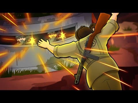 UNSTOPPABLE Chinese Soldier who Blocked a Machine Gun with his Body - Korean War thumbnail