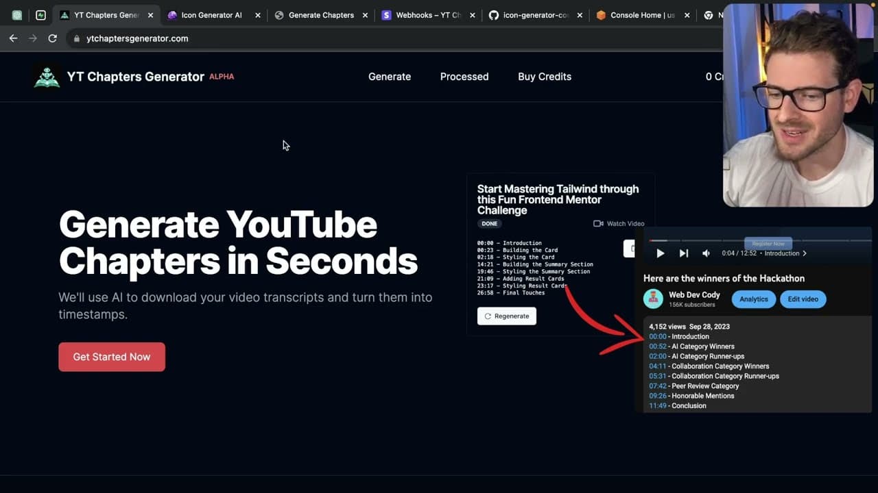 YouTube video player